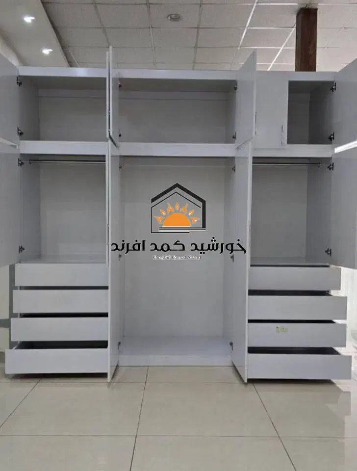 کمددیواری کمد دیواری باکسی ۸ کشو|جاکفشی، کمد، دراور|تهران, حکیمیه|دیوار