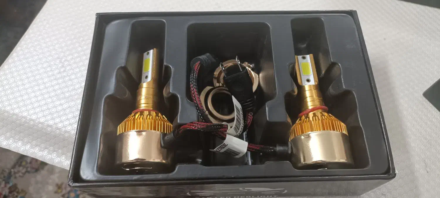 چراغ هدلایت سفید ۲جفت|قطعات یدکی و لوازم جانبی|گلبهار, شهر جدید گلبهار|دیوار