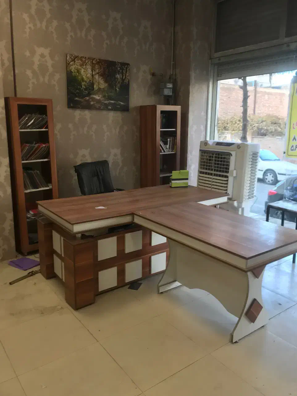 میزمدیریت وکنفرانس ‌وکتابخانه|مبلمان اداری|رباط‌کریم, رباط‌کریم|دیوار