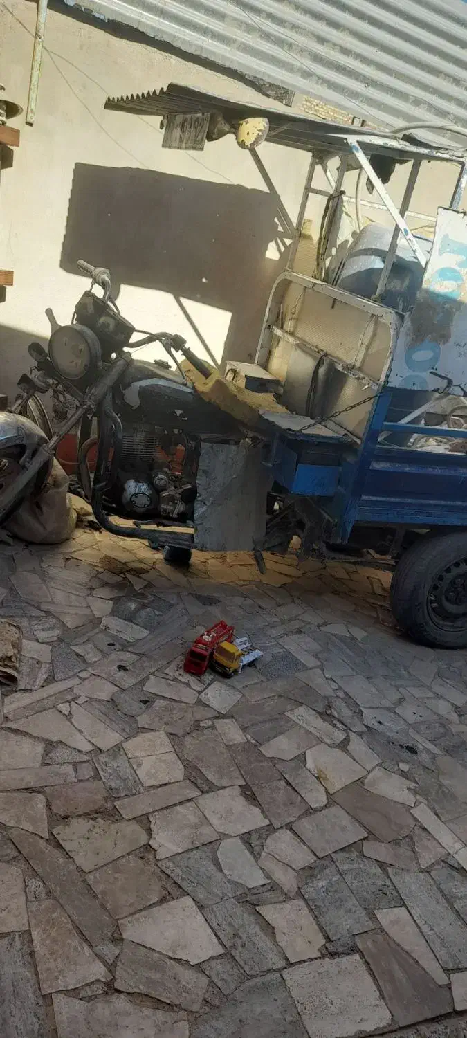 سه چرخ مدل 85|موتورسیکلت|تربت جام, جامی|دیوار