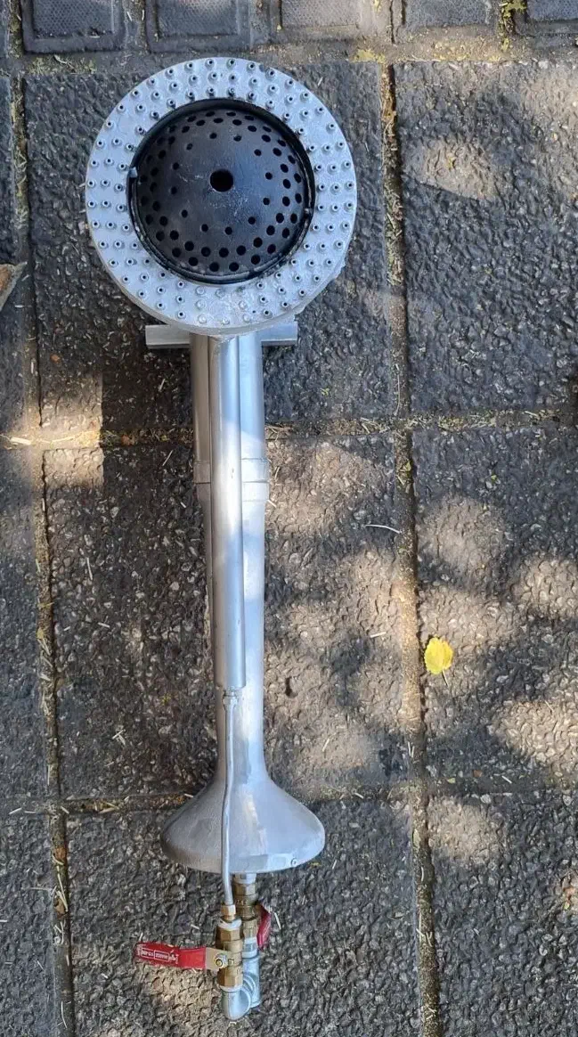 مشعل گازی ۲ شعله چدنی|ماشین‌آلات صنعتی|شیراز, بالا کفت|دیوار