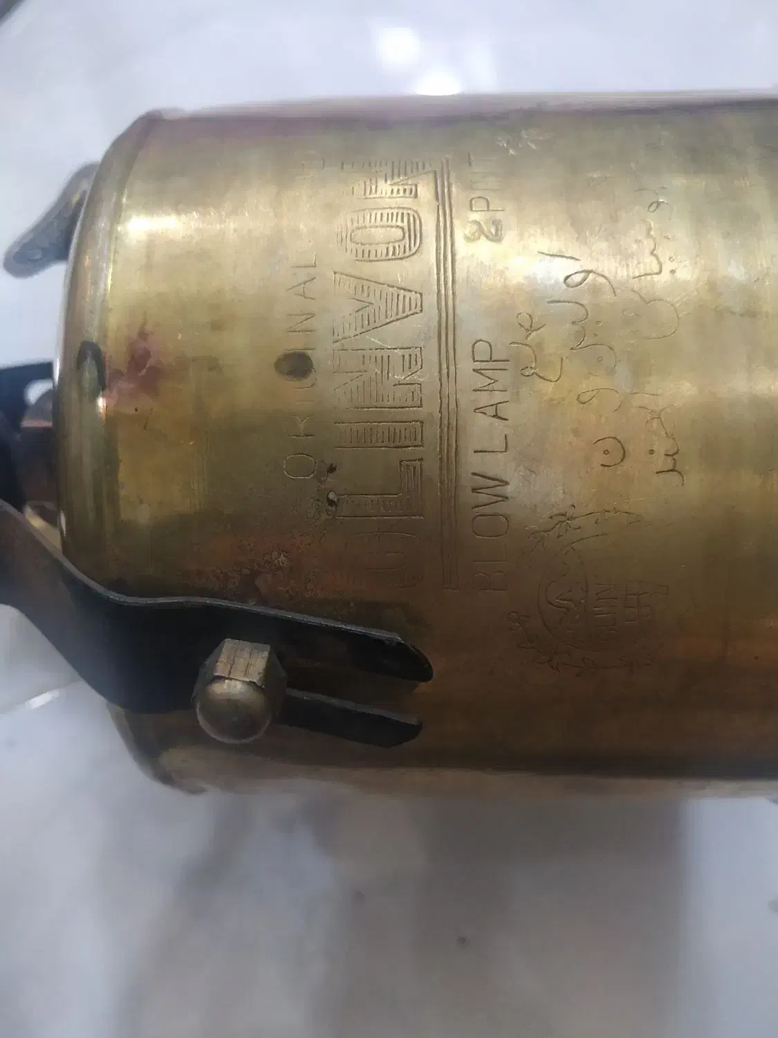 چراغ کوره ای قدیمی|کلکسیون اشیاء عتیقه|ملارد, |دیوار