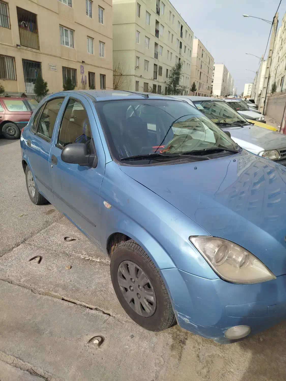 تیبا 2 ابی|خودرو سواری و وانت|پرند, فاز ۶|دیوار