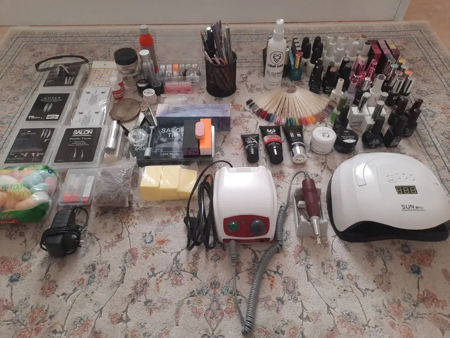 وسایل کاشت ناخن ژل و پودر|آرایشی، بهداشتی، درمانی|اندیشه, شهرک کوثر|دیوار