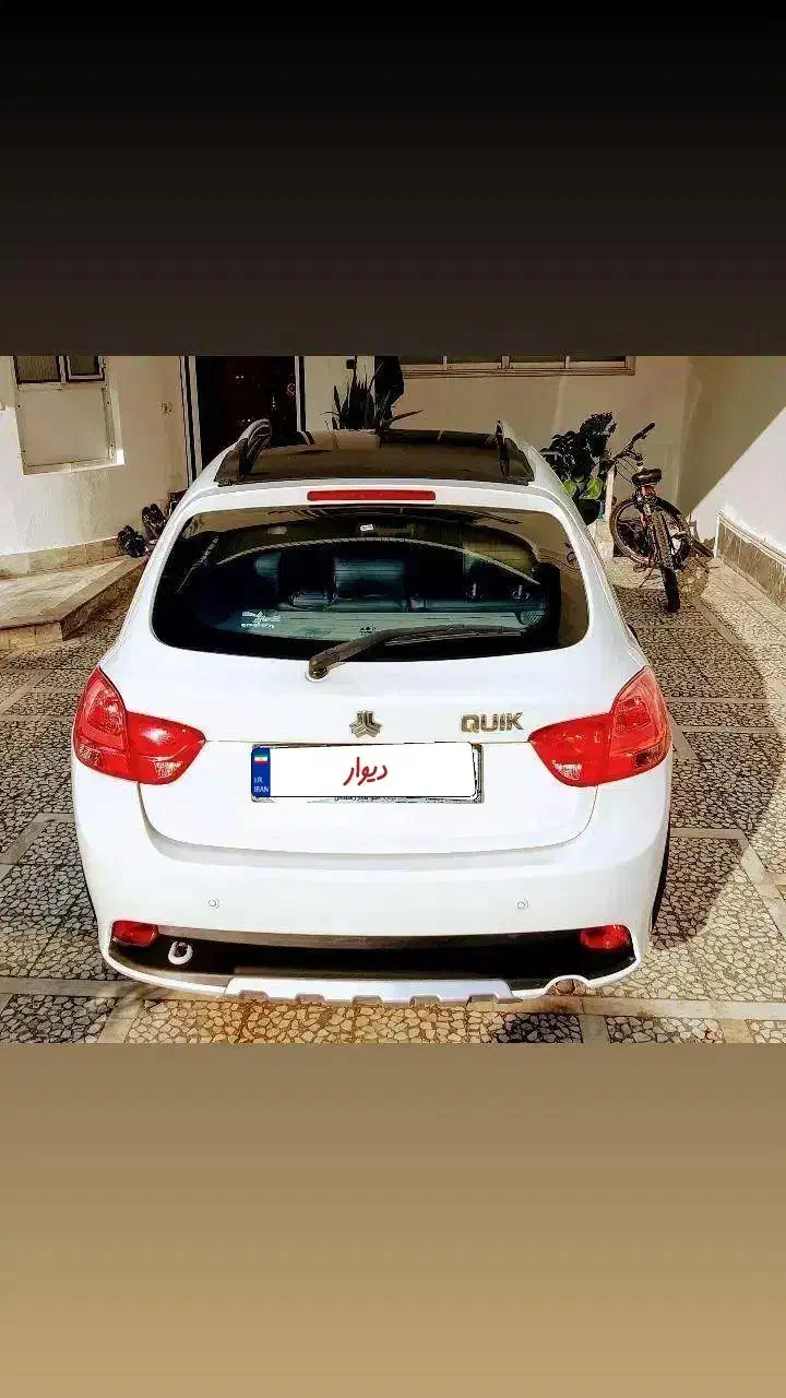 کوئیک R دندهای ۱۴۰۰ بدون رنگ و خط خوردگی|خودرو سواری و وانت|آمل, |دیوار