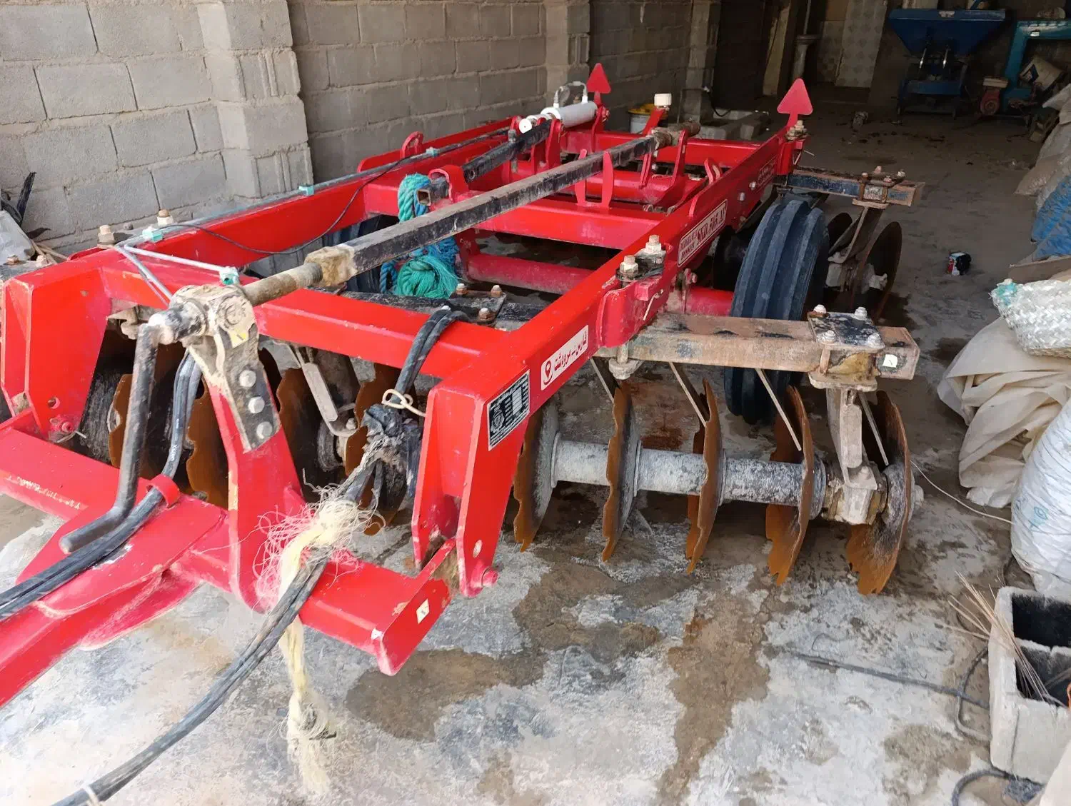 دیسک 24 پره دهقانیان|ماشینآلات صنعتی|شنبه و طسوج, |دیوار