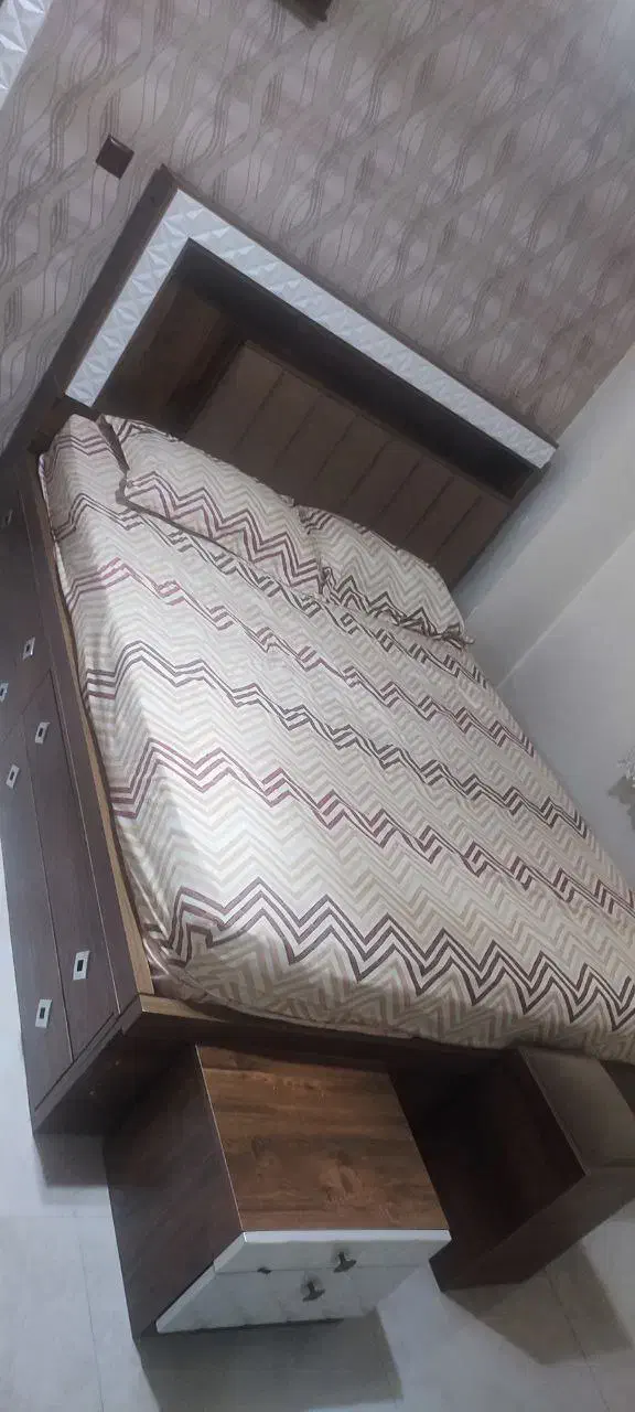 تخت دو نفره کاملا نو|تخت و سرویس خواب|کرمانشاه, |دیوار
