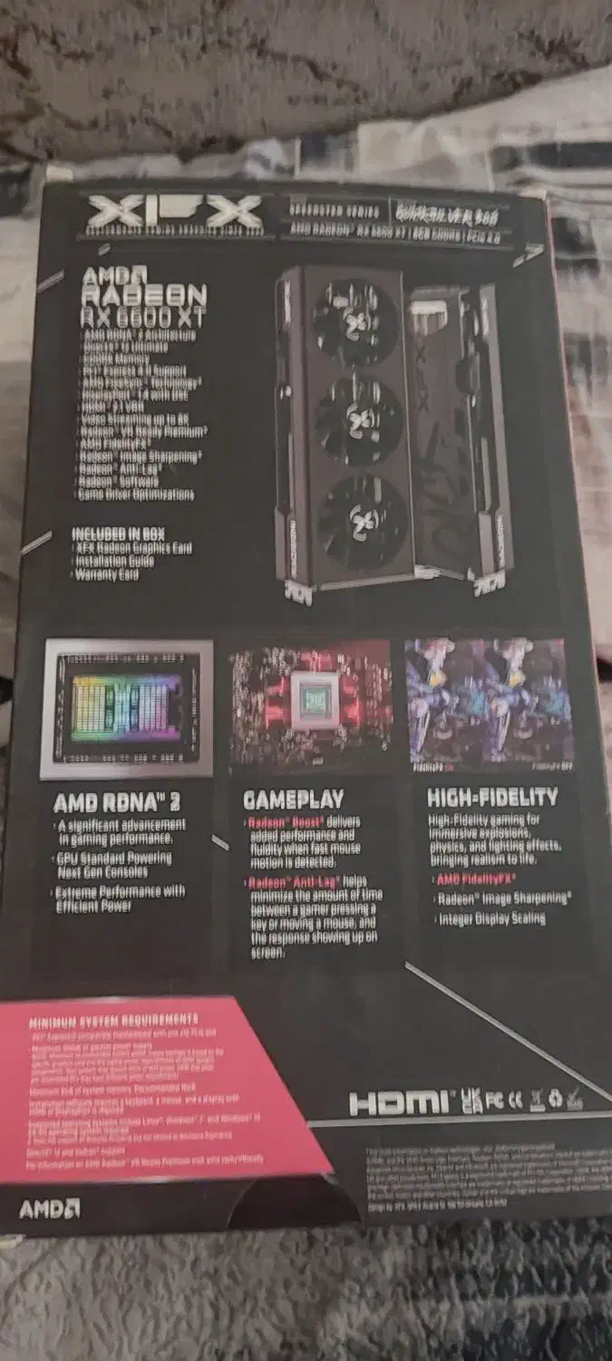 گرافیک rx6600xt به فروش میرسد|قطعات و لوازم جانبی رایانه|مشهد, رسالت|دیوار