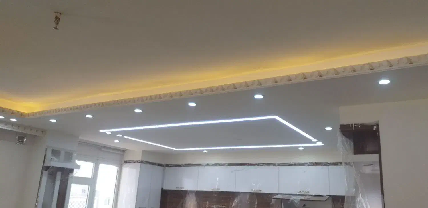 سیم کشی هالوژن ولاین نوری ونور پردازی داخلی|خدمات پیشه و مهارت|اردبیل, |دیوار