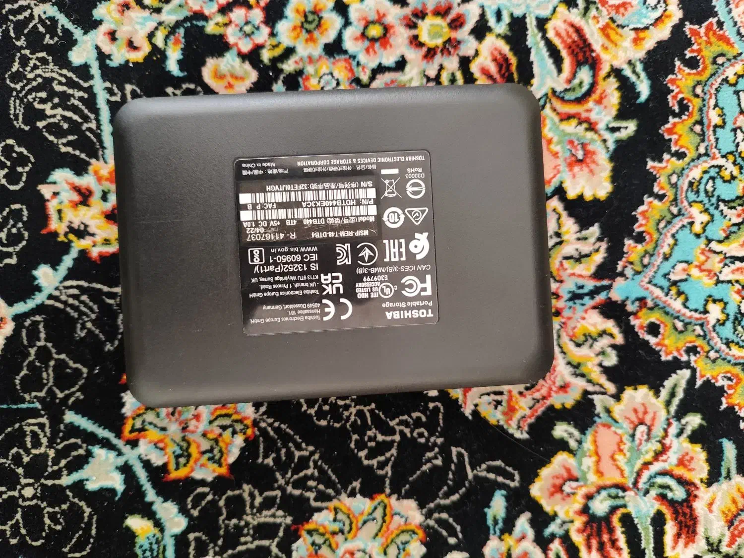 هارد 4ترا اکسترنال مارک TOSHIBA|قطعات و لوازم جانبی رایانه|صدرا-فارس, فاز ۱|دیوار