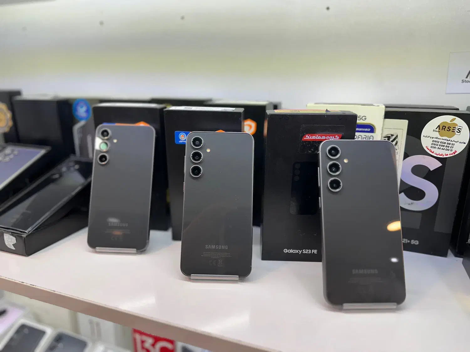 Samsung S23 Fe 256/8 درحد اکبند قیمت مناسب|موبایل|کرج, گوهردشت|دیوار