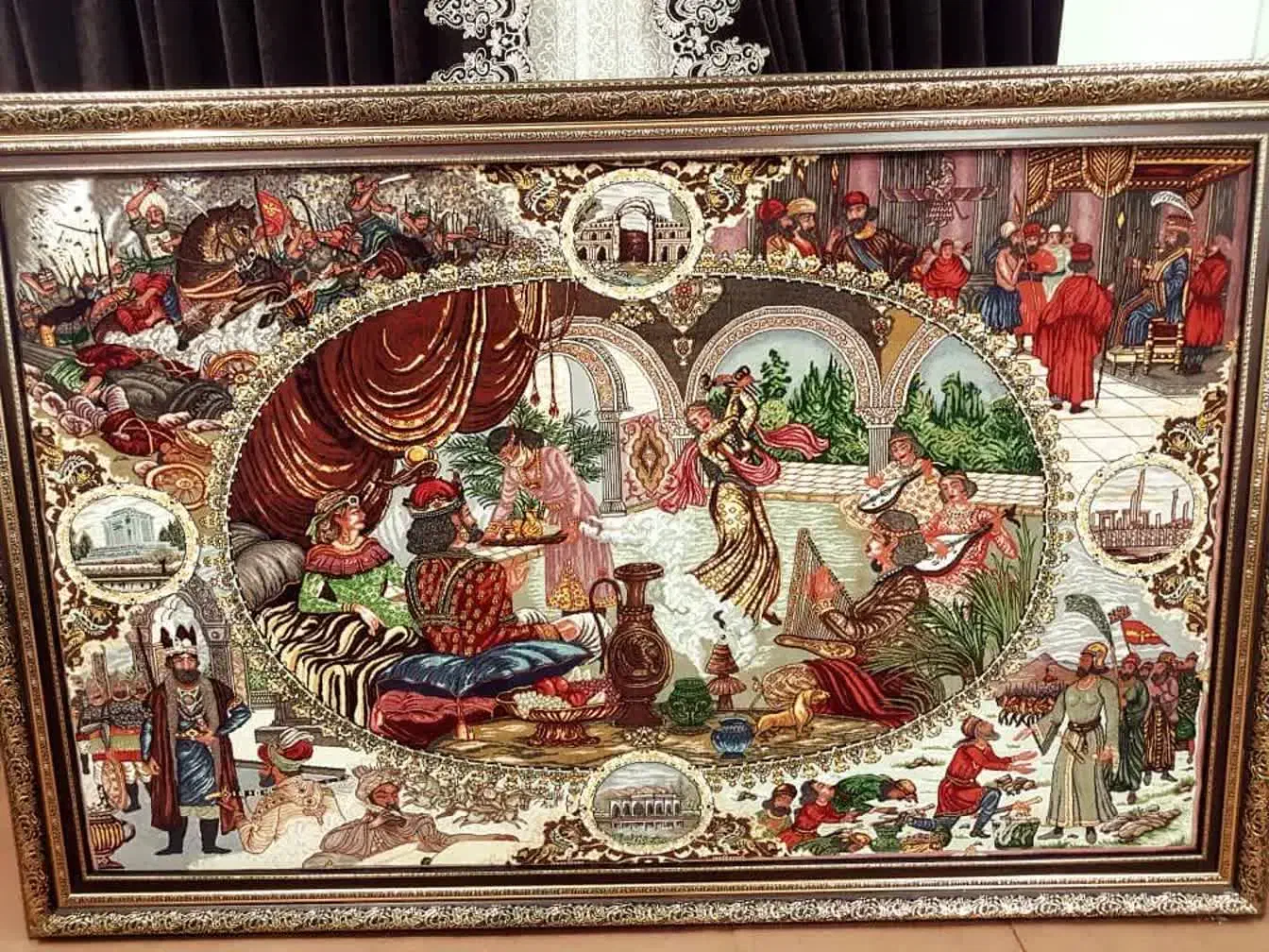 تابلو فرش|تابلو فرش|پرند, فاز ۴|دیوار