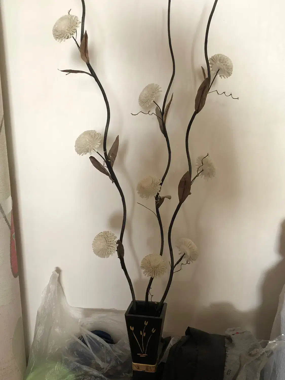 ساعت تابلو گلدان باهم ۴۰۰|تابلو، نقاشی، عکس|قائم‌شهر, |دیوار