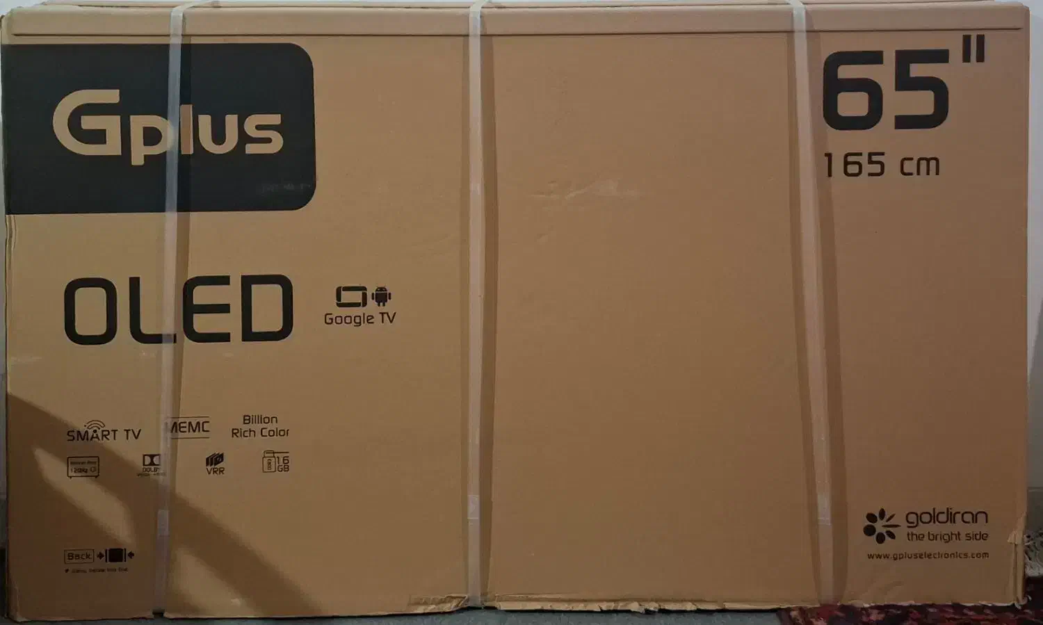 تلوزیون ۶۵ اینچ oledجی پلاس|تلویزیون و پروژکتور|فلاورجان, |دیوار