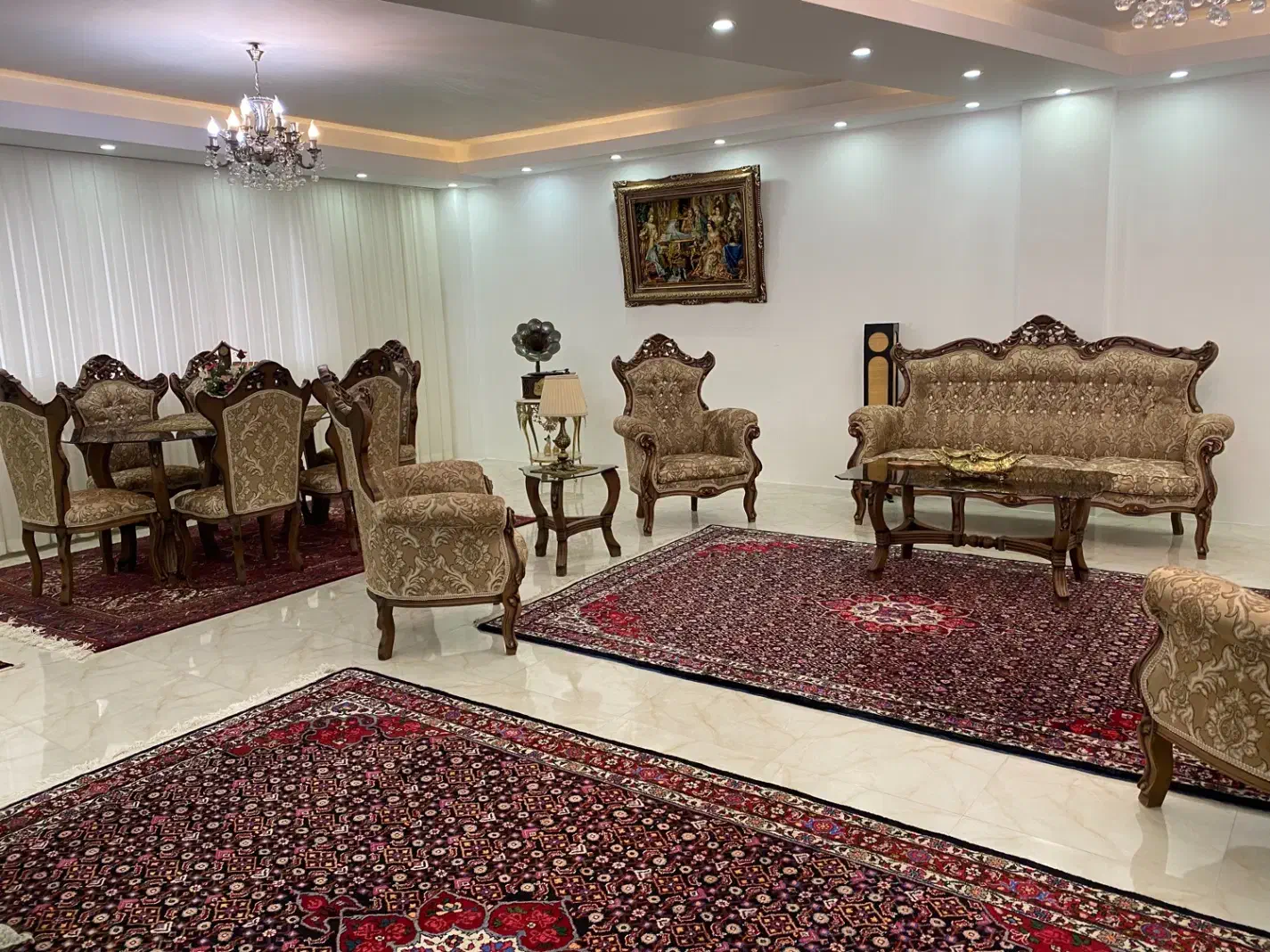 مبل استیل|مبلمان خانگی و میز عسلی|میانه, |دیوار