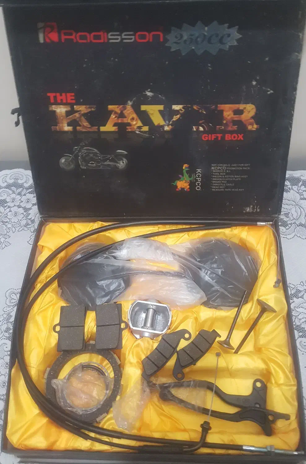 جعبه طلایی رادیسون 250 کویر|قطعات یدکی و لوازم جانبی|اهواز, کوی آغاجاری|دیوار