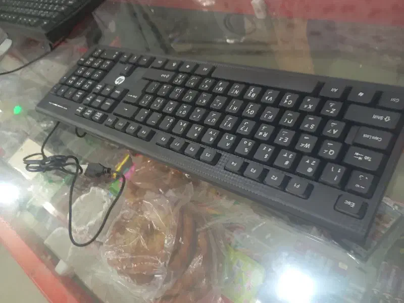 کیبورد مدل HP|قطعات و لوازم جانبی رایانه|میناب, |دیوار