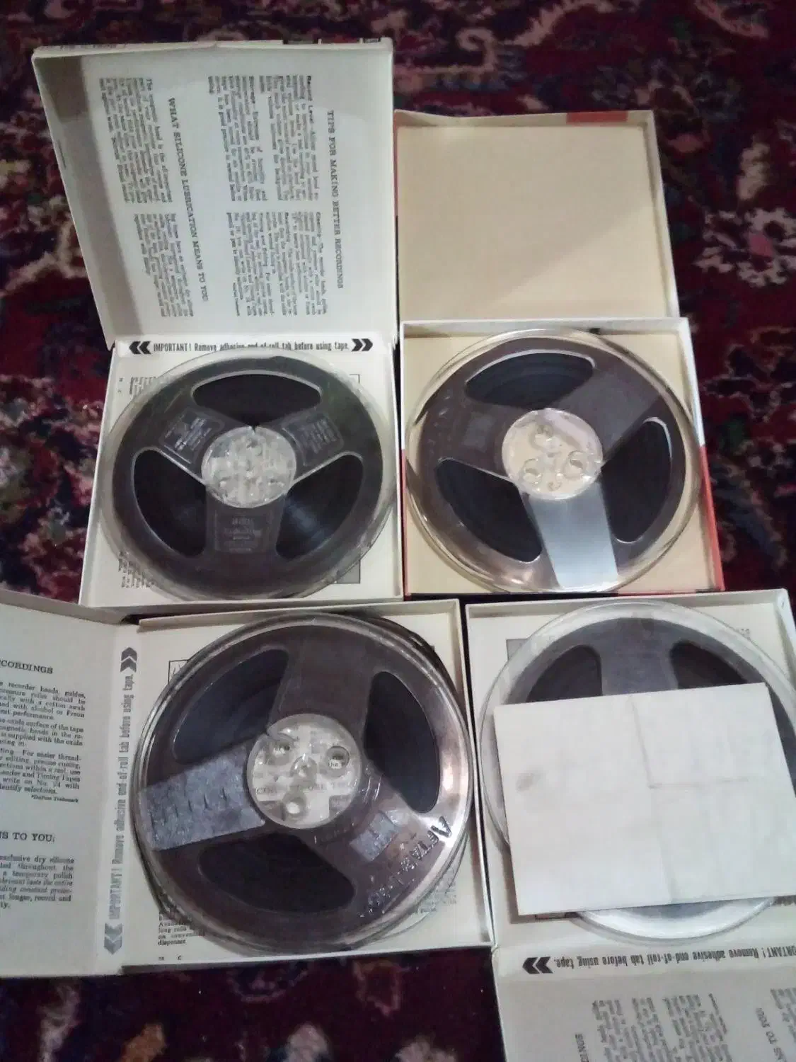 انواع ریل ایرانی بزرگ و متوسط ۱۶ و ۸ آهنگ|فیلم و موسیقی|تهران, نمایشگاه بین المللی|دیوار