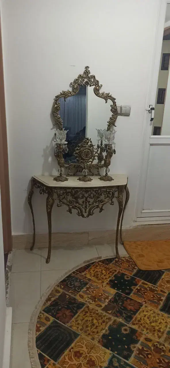 آینه و شمعدان|بوفه، ویترین، کنسول|سنندج, |دیوار