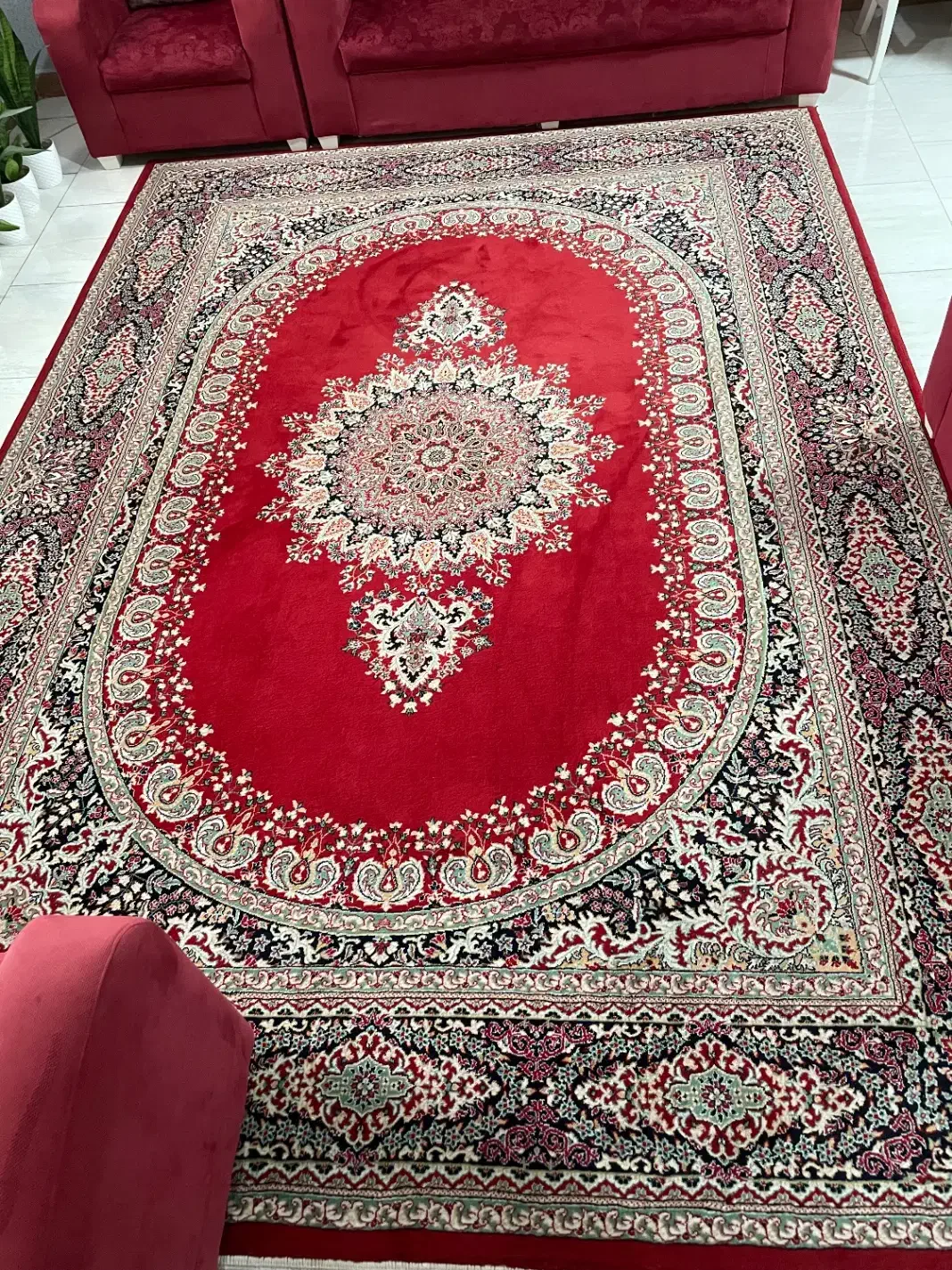 ۳تخته فرش۹ ، ۴ و ۳متری بسیار زیبا|فرش|رشت, سیا اسطلخ|دیوار