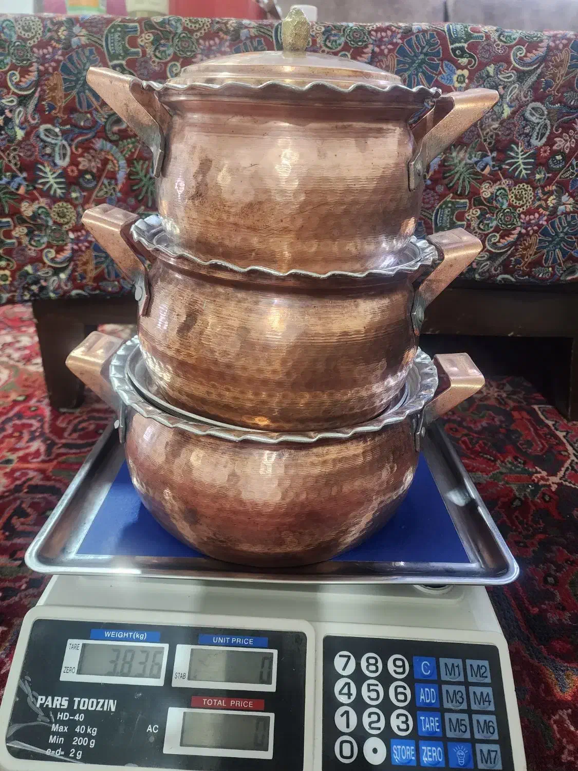قابلمه مسی|ظروف پخت‌وپز|تهران, افسریه جنوبی|دیوار