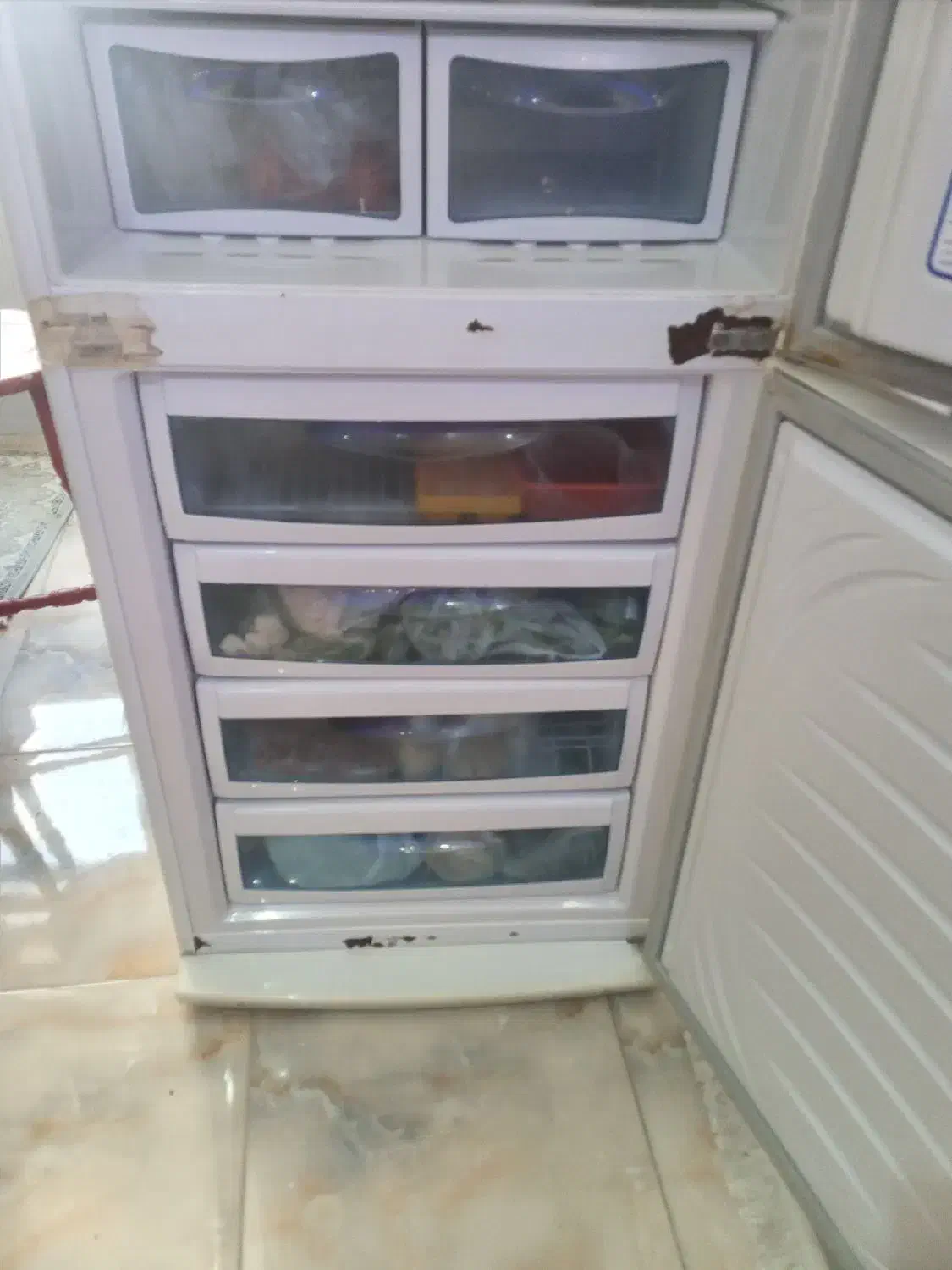 یخچال فریزر بدون برفک آیسان کم کارد|یخچال و فریزر|قدس, شهرقدس|دیوار