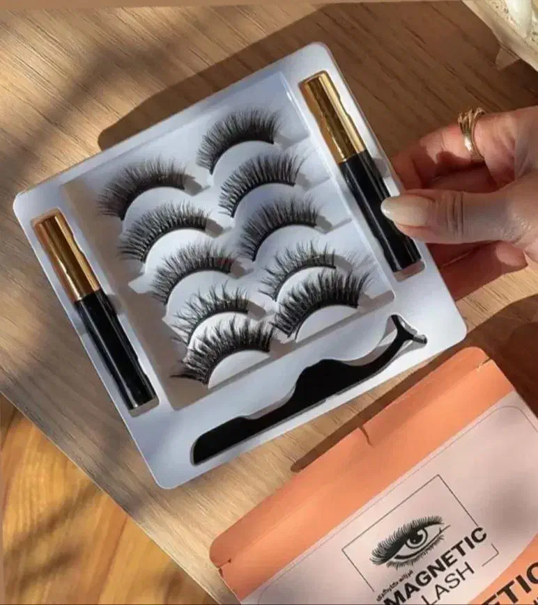 مژه مگنتی همراه با خط چشم مغناطیسی|آرایشی، بهداشتی، درمانی|لاهیجان, گلستان|دیوار