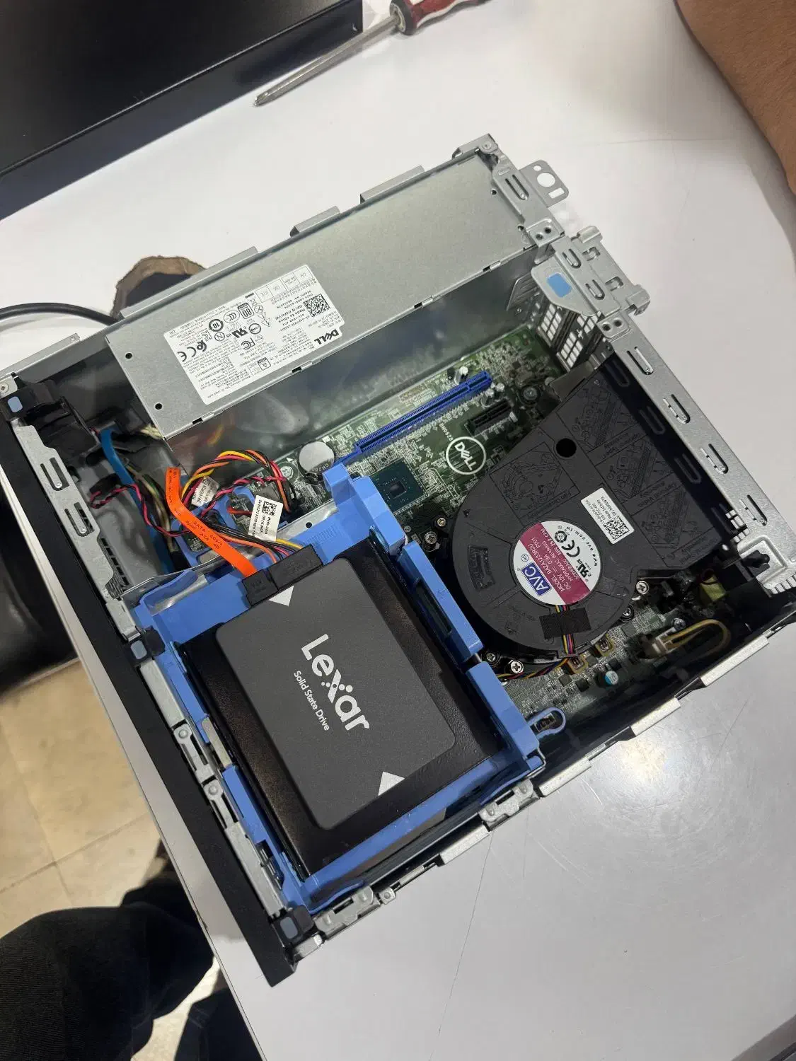 مینی کیس dell i5 نسل هشتم ارتقاع یافته و درحد نو|رایانه رومیزی|بندر ماهشهر, |دیوار