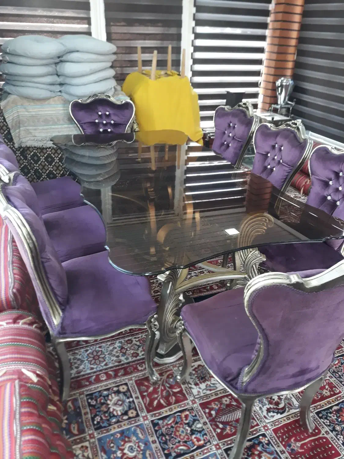 نارخوری 8 نفره در حد نو|میز و صندلی غذاخوری|ملارد, |دیوار