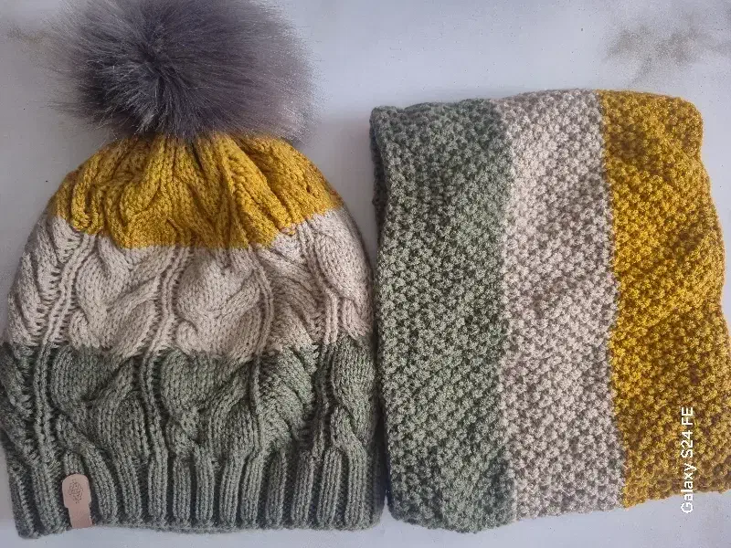 کلاه و‌شالگردن زنانه داخل خز نو|لباس|مشهد, جاهد شهر|دیوار