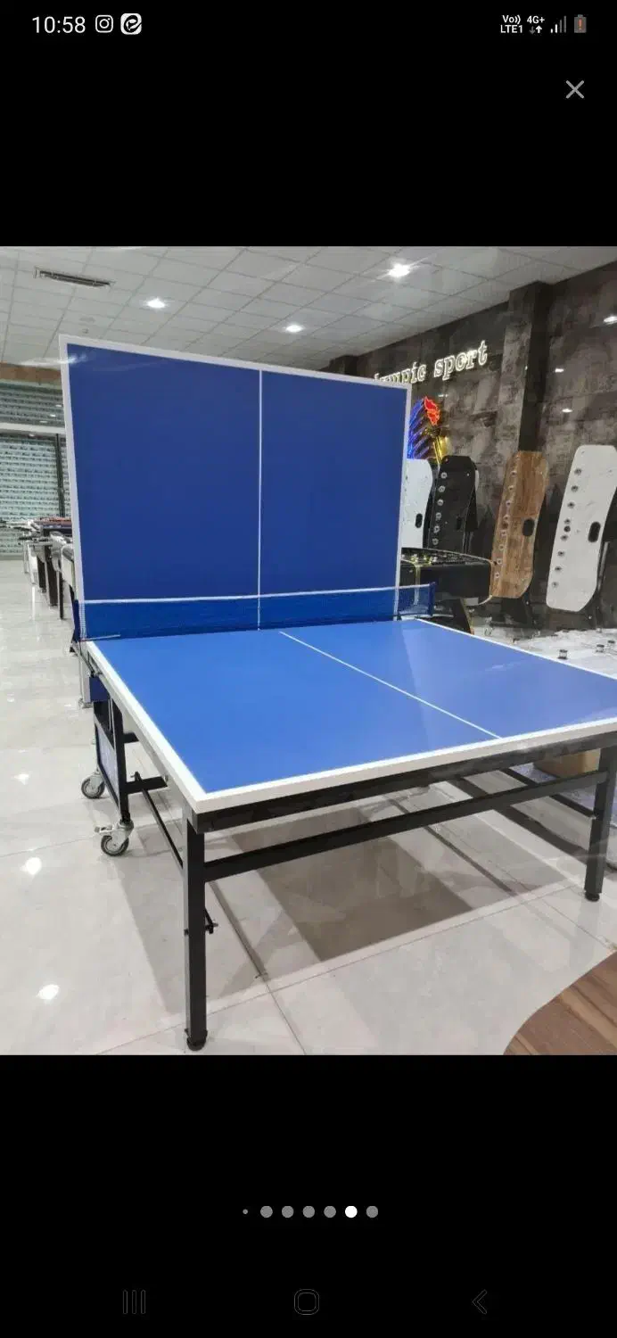 میز پینگ پنگ درحد نو|تجهیزات ورزشی|درگزین, |دیوار