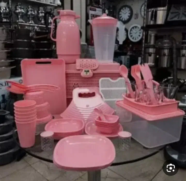 ظروف ۹۰پارچه فقط 1950هزارتومان|ظروف نگهدارنده، پلاستیکی، یکبارمصرف|دهدشت, |دیوار