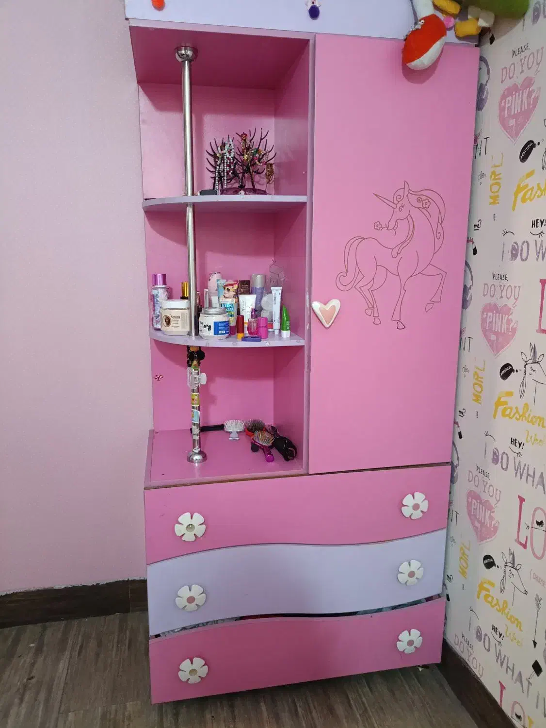 کمد کودک|جاکفشی، کمد، دراور|کرمان, |دیوار