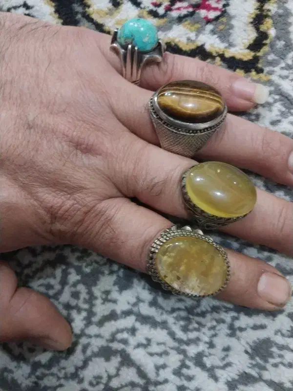 چهارتا انگشتر باهم|بدلیجات|آبادان, |دیوار