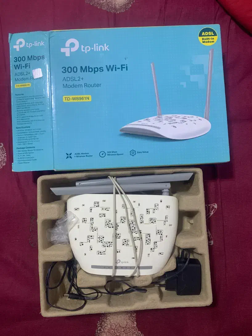 مودم وای فای ADSL TPlink|مودم و تجهیزات شبکه|تبریز, |دیوار