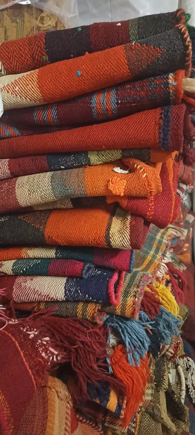 جاجیم دست بافت عشایری|گلیم، جاجیم، گبه|ری, دولت‌آباد|دیوار