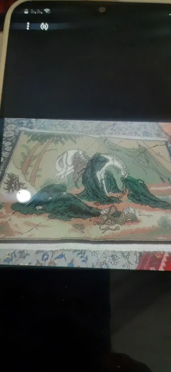 تابلو فرس|تابلو فرش|قم, نیروگاه|دیوار