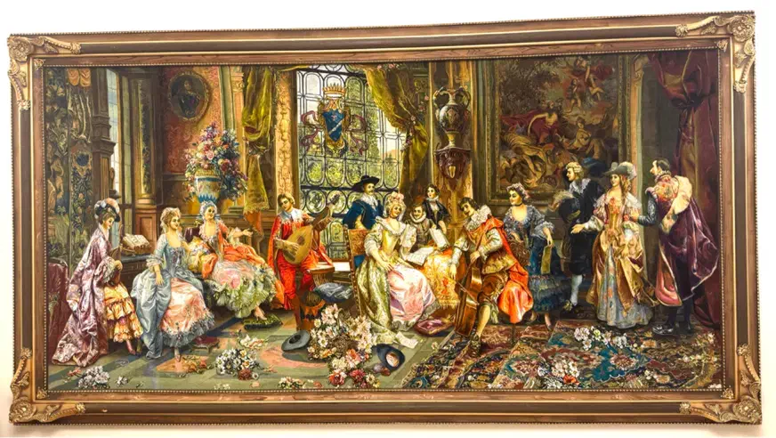 تابلوفرش دستباف نفیس|تابلو فرش|تهران, فرمانیه|دیوار