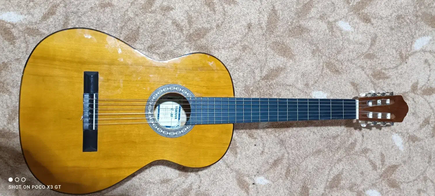 گیتار یاماها c80|گیتار، بیس، امپلیفایر|خرم‌آباد, |دیوار