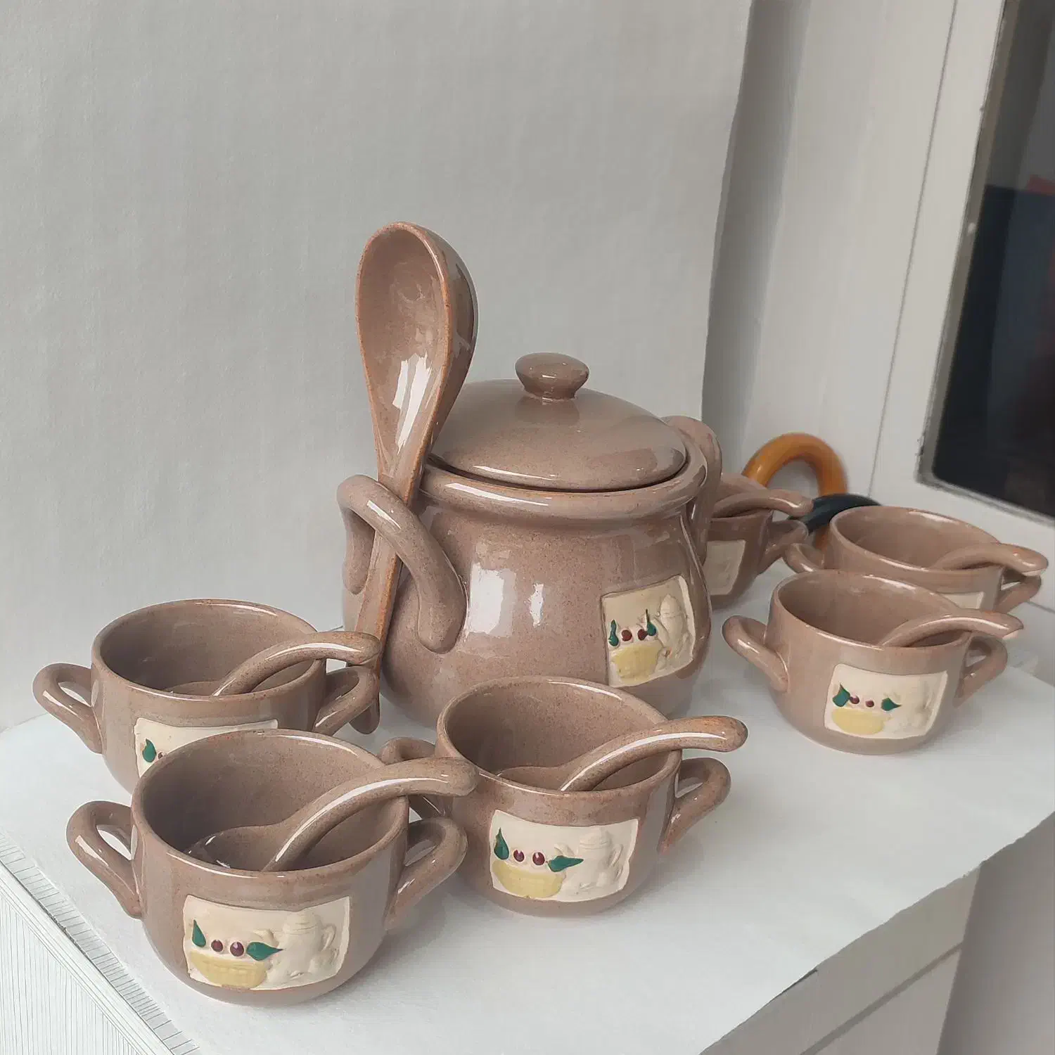 سرویس سوپ خوری سرامیکی|ظروف سرو و پذیرایی|نوشهر, |دیوار