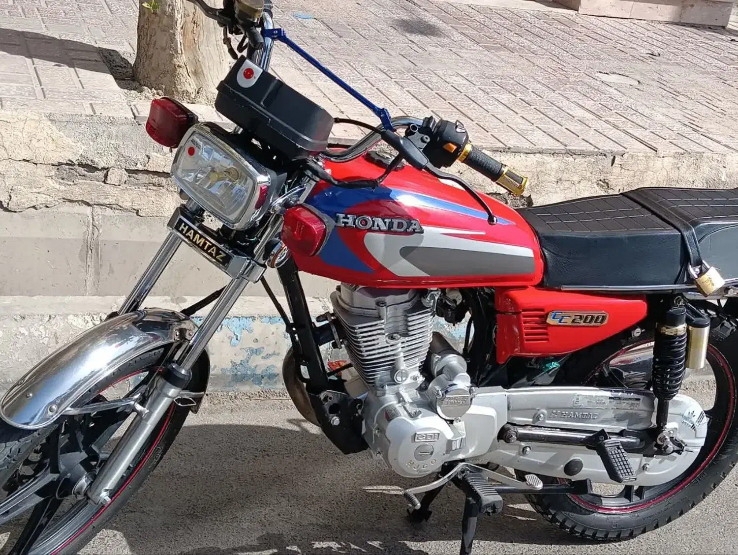 هندا 200cc|موتورسیکلت|کرج, شاهین‌ویلا|دیوار