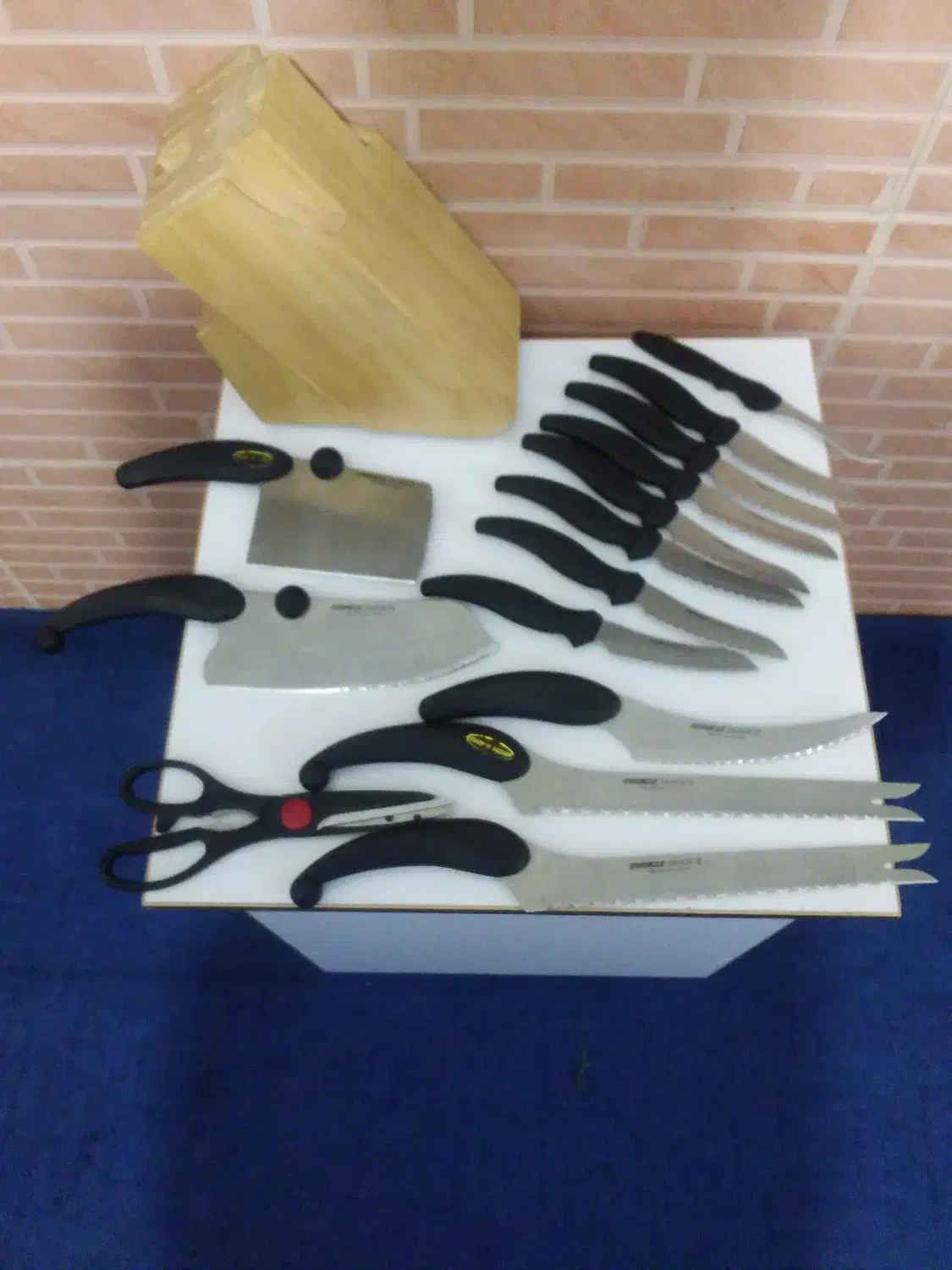 چاقوی سرویس اشپزخانه|ظروف پختوپز|قم, نیروگاه|دیوار