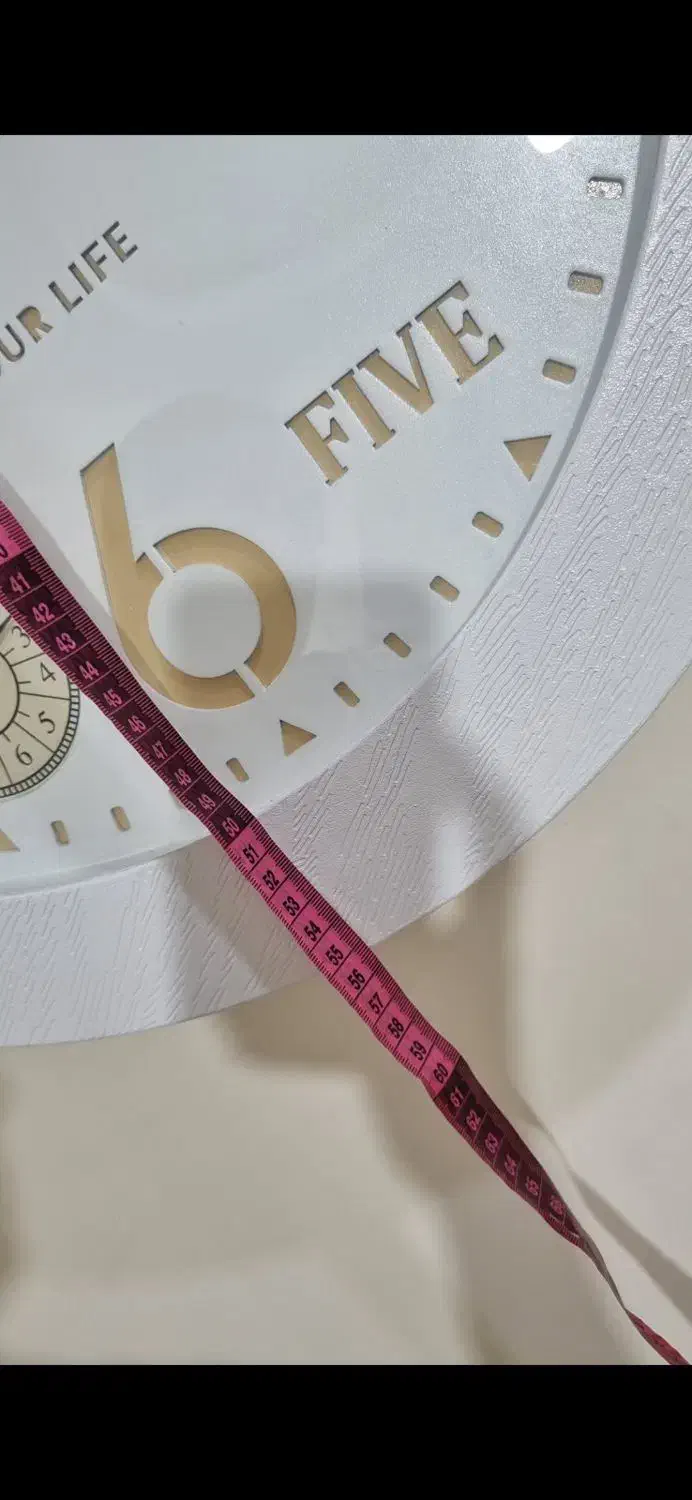 ساعت دیواری رومانسون با قطر ۵۵ نو و تمیز|ساعت دیواری و تزئینی|سبزوار, کوی بهار|دیوار