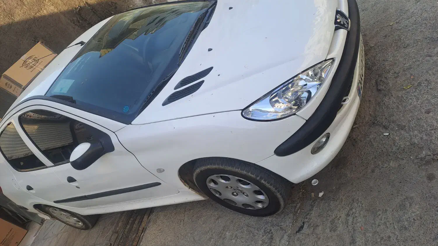 ۲۰۶اس دی وی ۸|خودرو سواری و وانت|قرچک, میرزائی جنوبی|دیوار