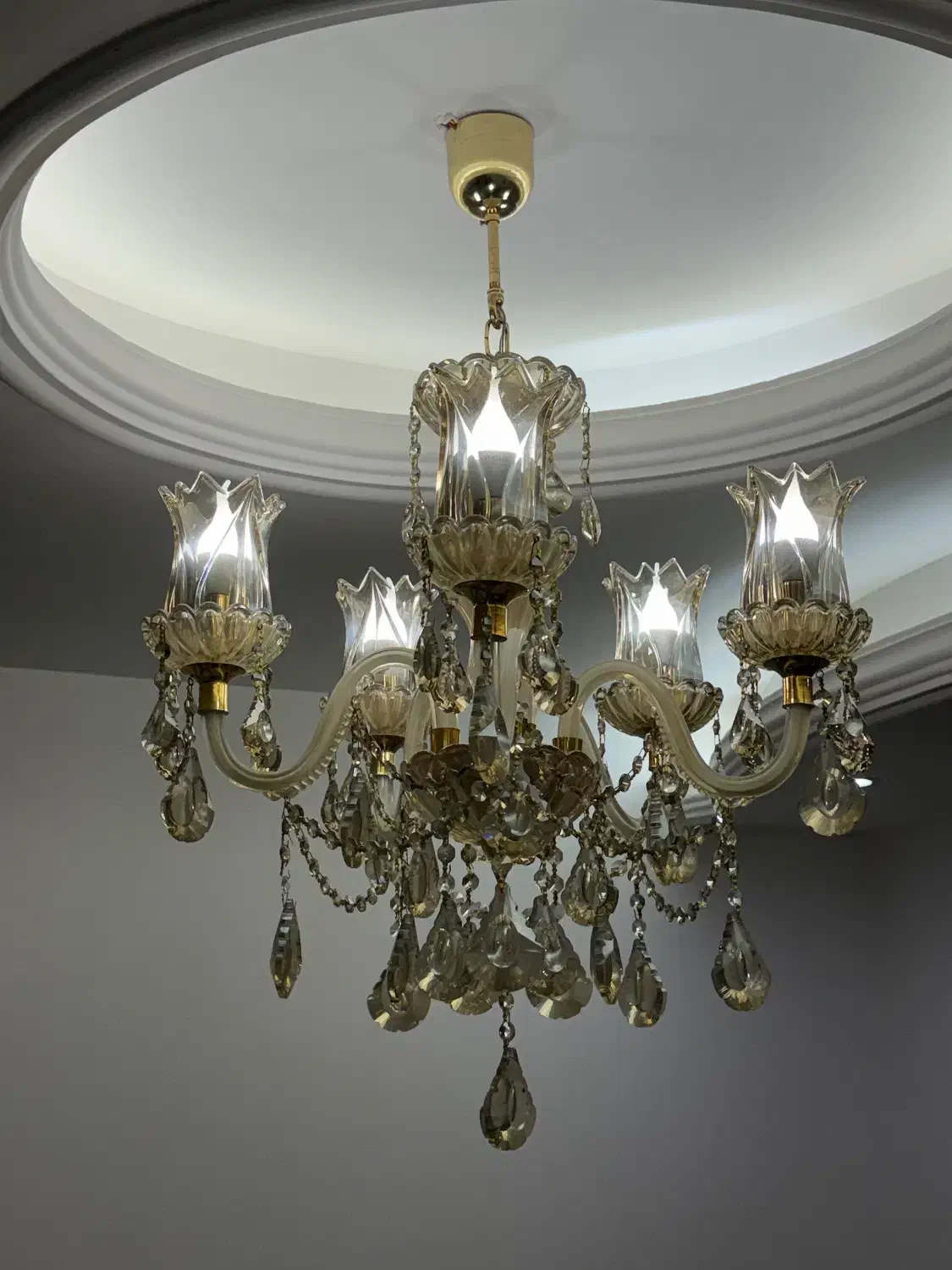 لوستر|لوستر و چراغ آویز|ساوه, |دیوار