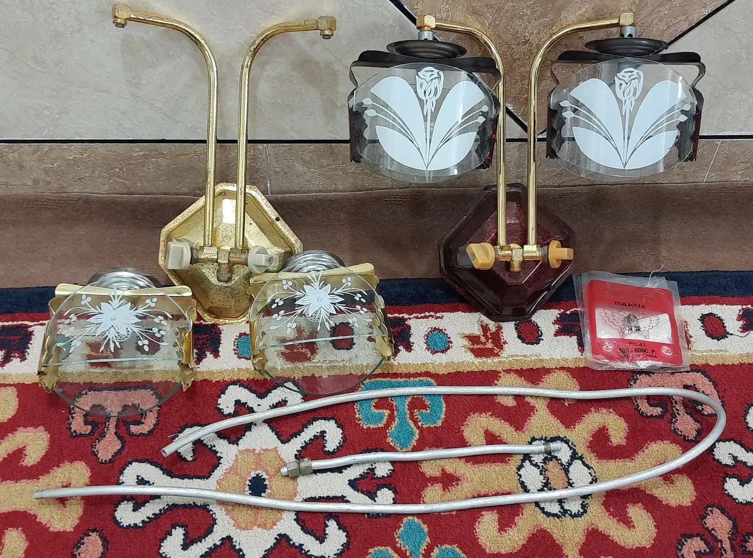 روشنایی گازی|لوستر و چراغ آویز|اهواز, یوسفی|دیوار