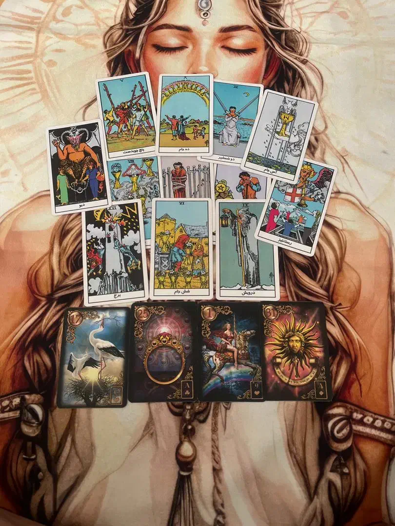 شمع تراپی فال تاروت و لنورماند|خدمات پذیرایی، مراسم|مشهد, زیبا شهر|دیوار