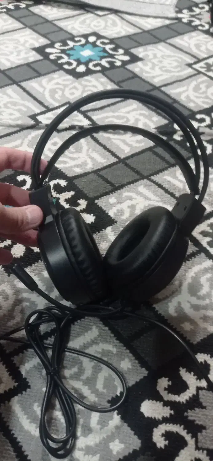 هدفون گیمینگ میکروفن دار نو|قطعات و لوازم جانبی رایانه|مشهد, طبرسی شمالی|دیوار