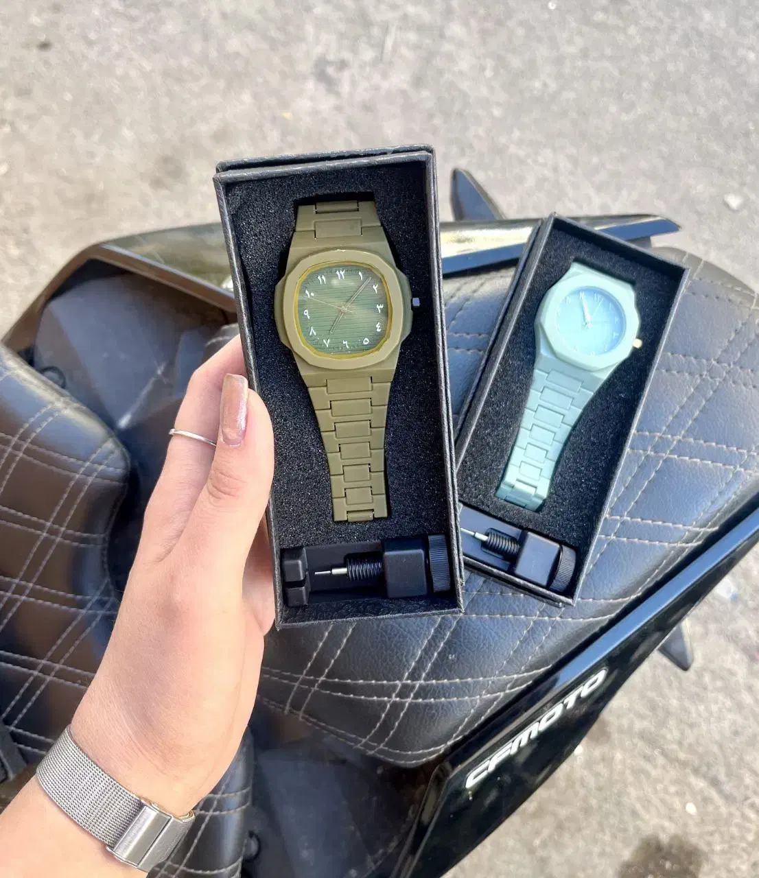 ساعت بند کربنی|ساعت|پاکدشت, پاکدشت (مامازند)|دیوار