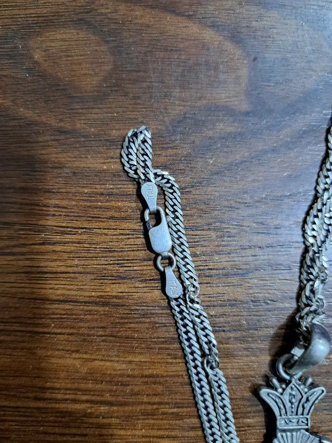 زنجیر و پلاک نقره عیار بالا|جواهرات|تهران, نجات اللهی|دیوار